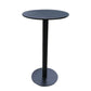 White Modern Style Round Table in Metal Milk Tea Shop Bar Table Clearhalo 'Bar Furniture' 'Bar Tables' 'bar_tables' 'furn' 'furn_bar_tables' 'Furniture' 'furniture_bar_tables' 'Kitchen & Dining Furniture' 1200x1200_4d93e55f-98f9-42ce-b037-309045d90ed3