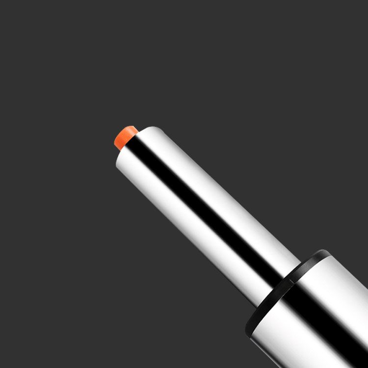 Scandinavian Metal Barstool Fabric Counter Stool with Chrome Base