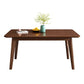 Modern Style Rubberwood Solid Wood Dining Table Rectangle Table with 4 Legs for Dinning Room Clearhalo ' dining_table' 'Dining Tables & Seating' 'Dining Tables' 'furn' 'furn_dining_table' 'Furniture' 'furniture_dining_table' 'Kitchen & Dining Furniture' 'kitchen&dining_furn' 'kitchen' 'kitchen_dining_table' 1200x1200_4d9bb013-3878-430c-8646-f124104c161e