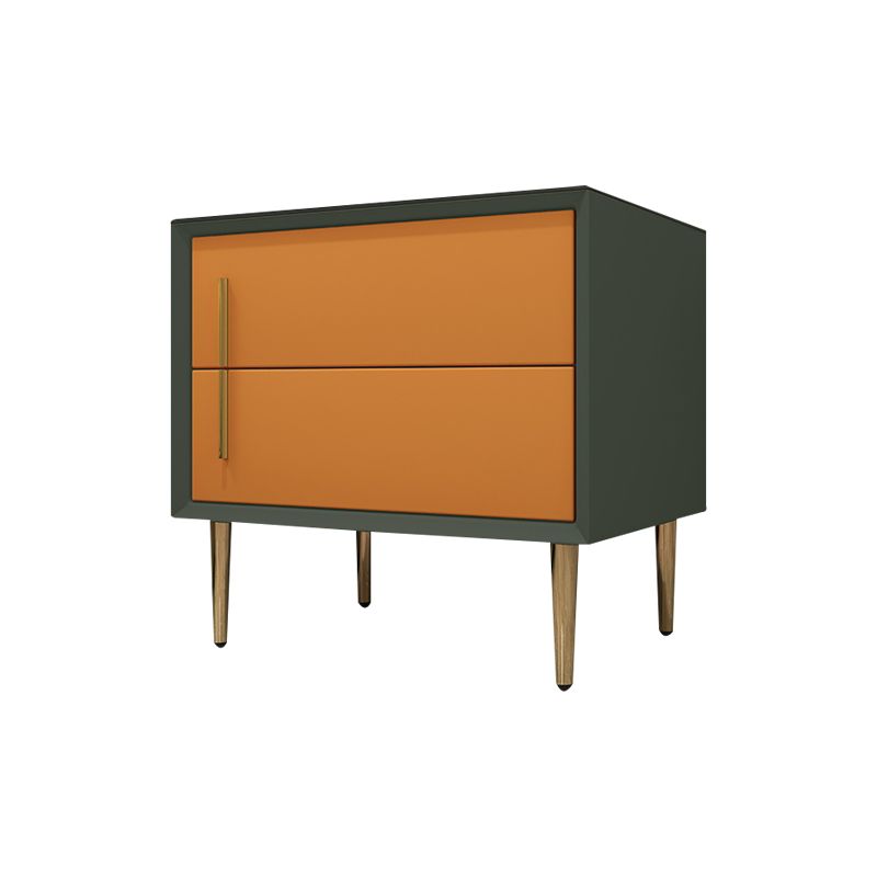 Solid Wood Night Table Contemporary Bed Nightstand with 2 Drawers Clearhalo 'Bedroom Furniture' 'furn' 'furn_night_stand' 'Furniture' 'night_stand' 'Nightstands' 1200x1200_4d9c17b1-8d9f-416d-a373-15210ebb31b0