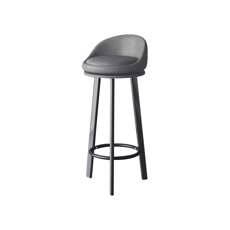 Modern Armless Counter Stool Wood Household Bar Stool with Cushion and Pedal Clearhalo 'Bar Furniture' 'Bar Stools' 'bar_stools' 'furn' 'furn_bar_stools' 'furniture_bar_stools' 'Kitchen & Dining Furniture' 'kitchen&dining_furn' 'kitchen' 'kitchen_furn' Furniture' 1200x1200_4d9d0228-26ac-43b4-8cf4-2689d6f8b43a
