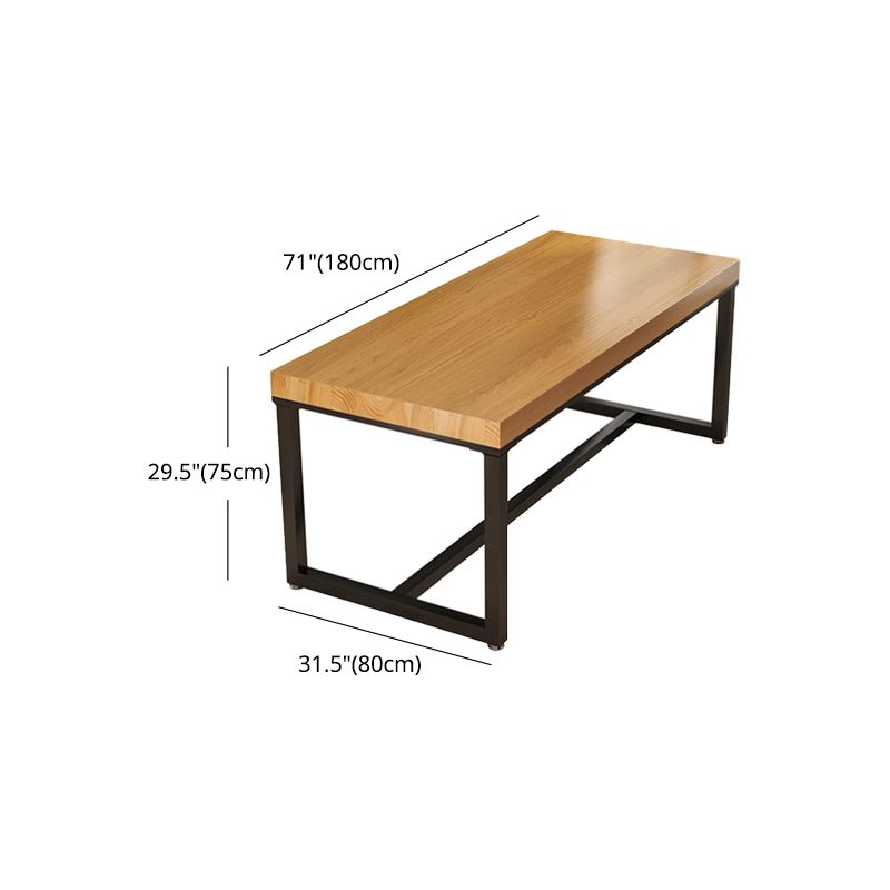 Industrial 1/2/3/4/5 Pieces Dining Set Solid Wood Dining Table with Chairs Clearhalo 'Dining Room Sets' 'Dining Tables & Seating' 'dining_room_set' 'furn' 'furn_dining_room_set' 'Furniture' 'furniture_dining_room_set' 'Kitchen & Dining Furniture' 'kitchen&dining_furn' 'kitchen' 1200x1200_4da083c8-d35a-4abb-ae1c-932cb9a3ab6d