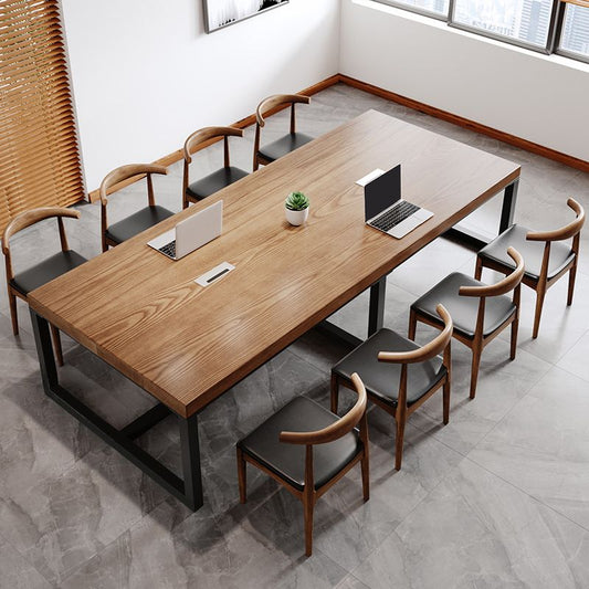 29.25-inch H MODERNE Writing Desk Rectangle Solid Wood Office Desk