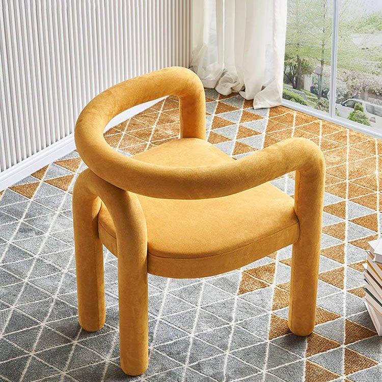 Contemporary Upholstered Side Chairs Open Back Side Chair for Home Clearhalo 'Dining Chairs' 'Dining Tables & Seating' 'dining_chair' 'furn' 'furn_dining_chair' 'Furniture' 'furniture_dining_chair' 'Kitchen & Dining Furniture' 1200x1200_4daa5e29-fba8-45af-9d27-e5dd07b5c2cd