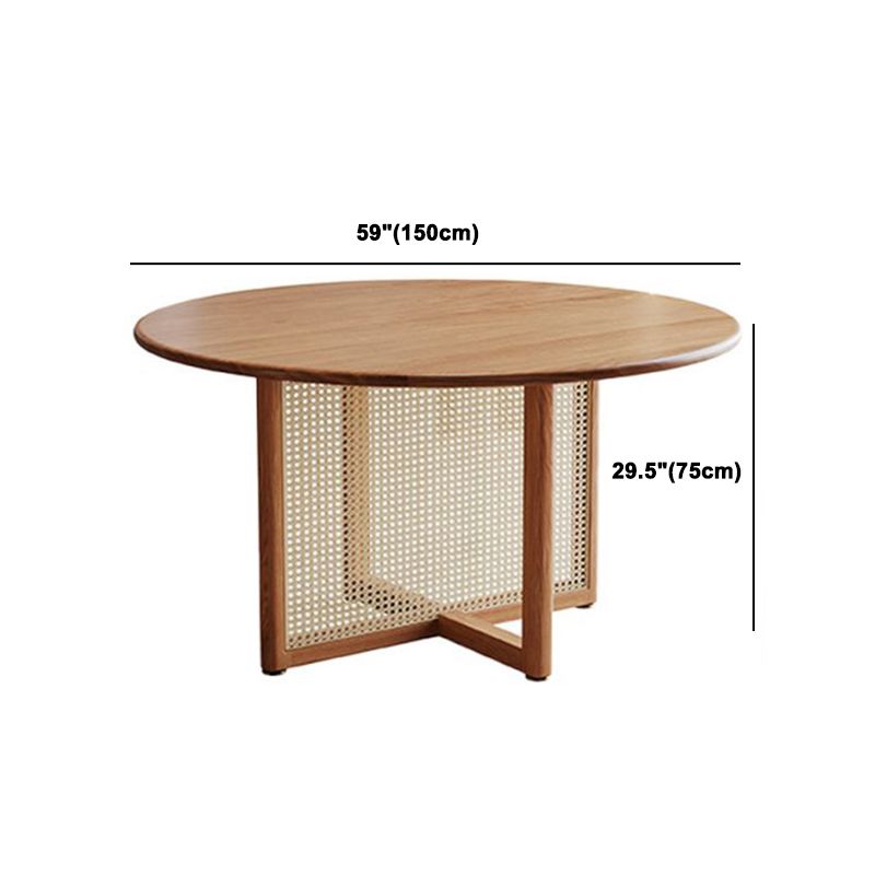 Juego de comedor de pino contemporáneo 1/4/5/6 Piezas Conjunto de banco de comedor en casa