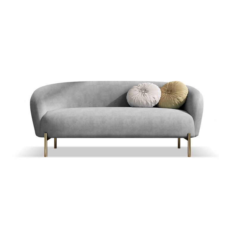 Mid-Century Modern Tight Back Sofa Curved 30.71" D X 29.92" H Loveseat Clearhalo 'furn' 'furn_sofas' 'Furniture' 'furniture_sofas' 'kitchen' 'kitchen_sofas' 'Living Room Furniture' 'Sofa' 'sofas' 1200x1200_4db0104d-04df-4969-842b-a4340d275466