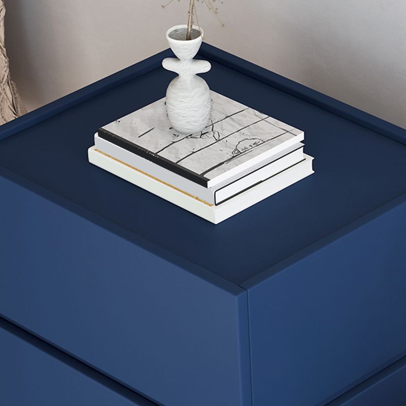 Cassa di accento rettangolo da 21 "contemporanei, cassa di legno con cassetti