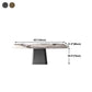 Rectangle Stone Dining Table Modern Dining Table with Pedestal Base Clearhalo 'Dining Tables & Seating' 'Dining Tables' 'dining_table' 'furn' 'furn_dining_table' 'Furniture' 'furniture_dining_table' 'Kitchen & Dining Furniture' 'kitchen' 'kitchen_dining_table' 1200x1200_4db17799-382f-4ce6-a72b-9fda442e46b5