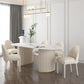 Metal Traditional Luxury Oval Table Sintered Stone Indoor Table for Dining Room Clearhalo ' dining_table' 'Dining Tables & Seating' 'Dining Tables' 'Furniture' 'furniture_dining_table' 'Kitchen & Dining Furniture' 'kitchen&dining_furn' 'kitchen' 'kitchen_dining_table' 1200x1200_4db1c7b1-624d-4e07-bd02-a4458d5081e8