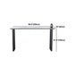 Indoor Grey Wood Bar Set 1/2/3 Pieces Rectangle Industrial Table and Stool Set