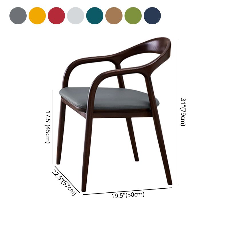 Traditional Style Ash Wood Chair Open Back Arm Dining Kitchen Chairs Set Clearhalo ' kitchen&dining_furn' 'Dining Chairs' 'Dining Tables & Seating' 'dining_chair' 'furn' 'furn_dining_chair' 'Furniture' 'furniture_dining_chair' 'Kitchen & Dining Furniture' 'kitchen' 1200x1200_4db60c40-5d66-4511-8d5e-26e6eabb167d