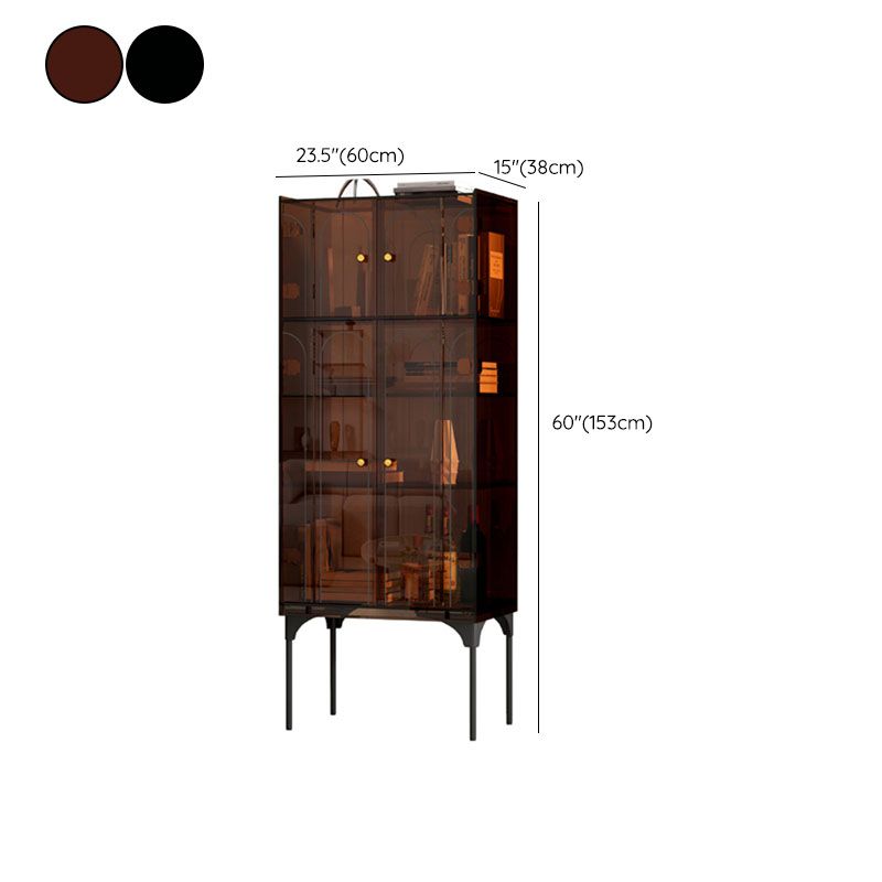 Servidor de plástico moderno de servidor de comedor con puertas para el comedor