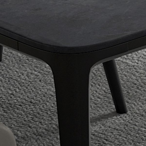 Contemporary Sintered Stone Rectangle Table Set 1/4/7 Pieces Dining Set Clearhalo 'Dining Room Sets' 'Dining Tables & Seating' 'dining_room_set' 'furn' 'furn_dining_room_set' 'Furniture' 'Kitchen & Dining Furniture' 1200x1200_4dbd53d8-f0c2-415f-86c0-7936dbb70c96