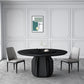 Contemporary Solid Wood Round Shape Dining Table Standard Kitchen Dining Table with Pedestal Base Clearhalo ' dining_table' 'Dining Tables & Seating' 'Dining Tables' 'furn' 'furn_dining_table' 'Furniture' 'furniture_dining_table' 'Kitchen & Dining Furniture' 'kitchen&dining_furn' 'kitchen' 'kitchen_dining_table' 1200x1200_4dbecb68-0d28-4f7d-9e03-3f2fce54573e