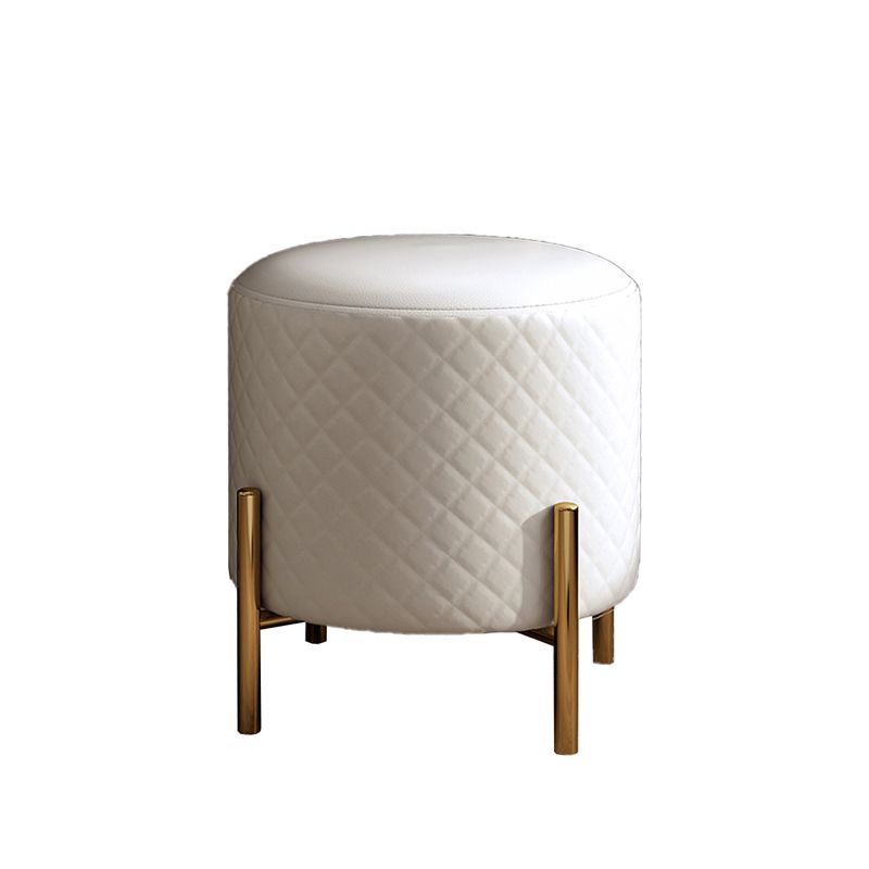 Luxurious Metal Vanity Table in Gold/Silver Stone Top Makeup Desk