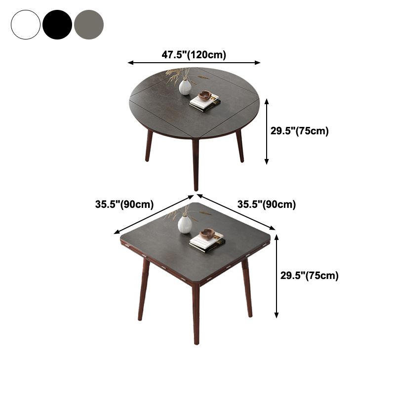 Industrial Style Dining Table Square Sintered Stone Dining Table with Wooden Base Clearhalo ' dining_table' 'Dining Tables & Seating' 'Dining Tables' 'furn' 'furn_dining_table' 'Furniture' 'furniture_dining_table' 'Kitchen & Dining Furniture' 'kitchen&dining_furn' 'kitchen' 'kitchen_dining_table' 1200x1200_4dbf1ea1-a480-4f91-a765-26d95d807bbf