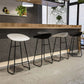 Modern Matte Finish Iron Bar Stool Footrest Milk Tea Shop Stool Clearhalo 'Bar Furniture' 'Bar Stools' 'bar_stools' 'furn' 'furn_bar_stools' 'Furniture' 'furniture_bar_stools' 'Kitchen & Dining Furniture' 1200x1200_4dbfb88e-9c09-4afa-81d2-4e26e7234ad0