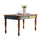 Rectangle Mid-Century Dining Site Table Rubberwood Solid Wood Dinette Table with 4-foot Clearhalo ' dining_table' 'Dining Tables & Seating' 'Dining Tables' 'furn' 'furn_dining_table' 'Furniture' 'furniture_dining_table' 'Kitchen & Dining Furniture' 'kitchen&dining_furn' 'kitchen' 'kitchen_dining_table' 1200x1200_4dc11f00-29e4-46ce-a530-14a07936dd34