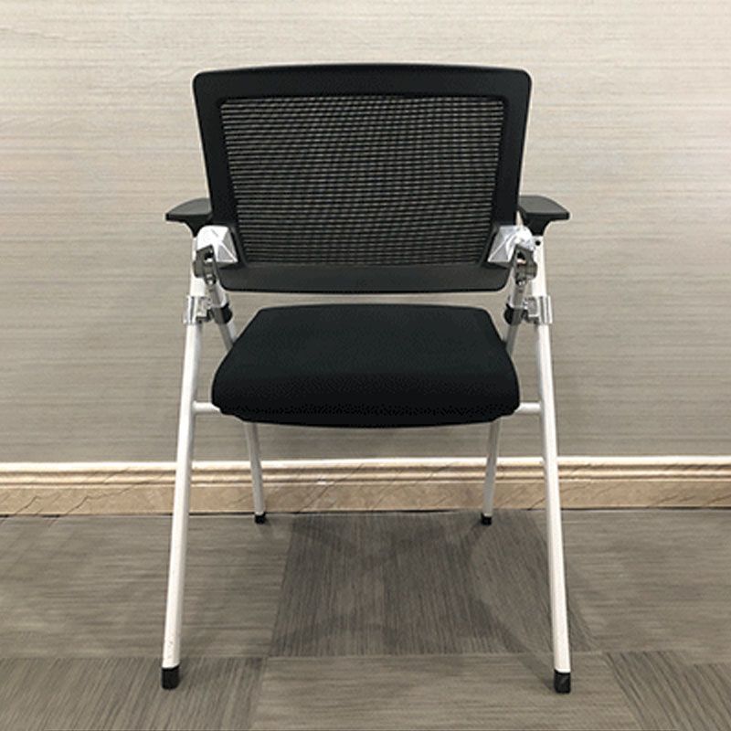 Modern Mesh and Plastic Desk Chair with Low Back Home Office Chair