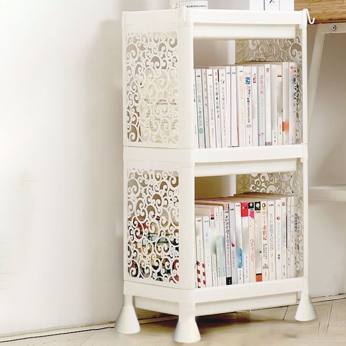 Plastic Bookcase Contemporary Style Open Back Bookshelf for Office Home Study Room Clearhalo 'Bookcases' 'furn' 'furn_bookcases' 'Furniture' 'furniture_bookcases' 'Office Furniture' 1200x1200_4dc28f47-5bd0-4f12-89b1-bac65674e780