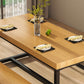 Industrial 1/2/3/4/5 Pieces Dining Set Solid Wood Dining Table with Chairs Clearhalo 'Dining Room Sets' 'Dining Tables & Seating' 'dining_room_set' 'furn' 'furn_dining_room_set' 'Furniture' 'furniture_dining_room_set' 'Kitchen & Dining Furniture' 'kitchen&dining_furn' 'kitchen' 1200x1200_4dc2943b-81cc-4636-a7f2-b292d4af8be6