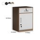 Vertical Filing Cabinet Metal File Cabinet with Lock and Storage