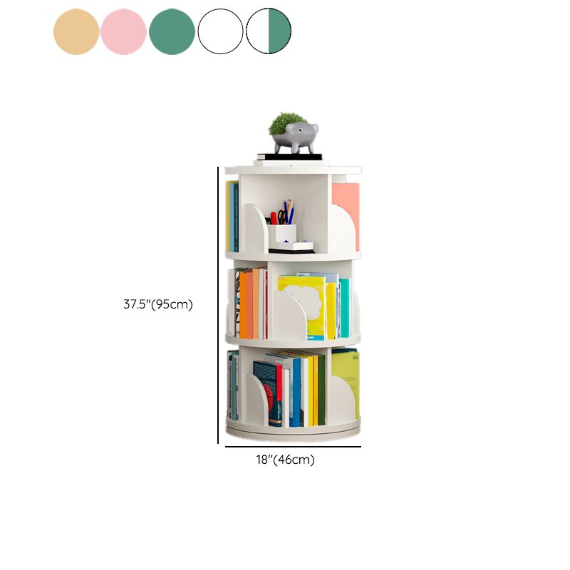 Libreria contemporanea Scaffale di libri in legno ingegnerizzato verticale per sala da studio