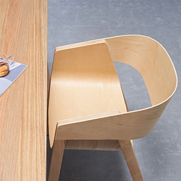 Traditionelle Holzspeisungstühle offenen Essneitenstuhl offener Rücken