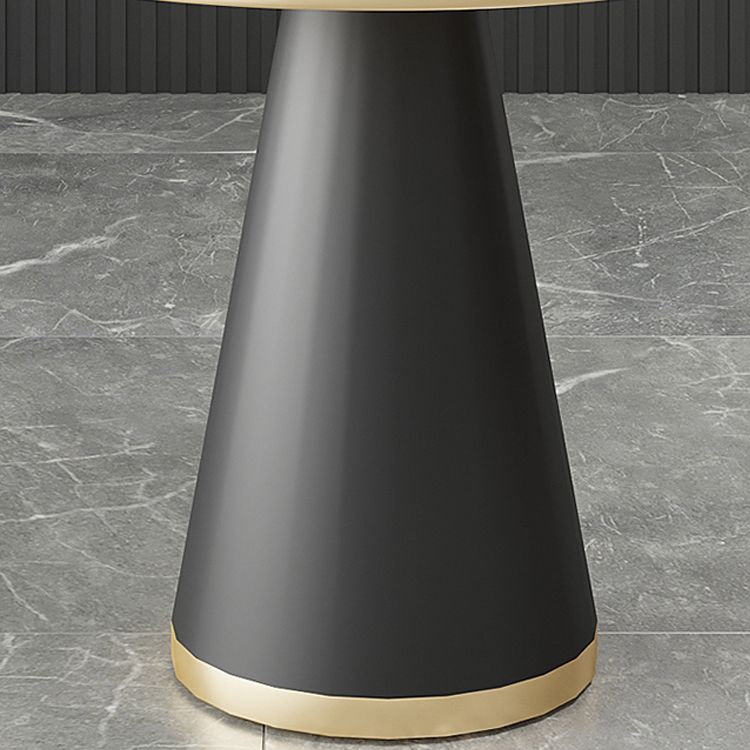 Glam Style 1/5 Pieces Dining Set Sintered Stone Dining Table Set for Home Use Clearhalo 'Dining Room Sets' 'Dining Tables & Seating' 'dining_room_set' 'furn' 'furn_dining_room_set' 'Furniture' 'furniture_dining_room_set' 'Kitchen & Dining Furniture' 'kitchen&dining_furn' 'kitchen' 1200x1200_4dcf811c-ff7e-453b-9c2b-ad50a64ca905