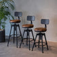 Industrial Adjustable Height Footrest Iron Bar Stool 27.55" Kitchen Stool with Black Legs Clearhalo 'Bar Furniture' 'Bar Stools' 'bar_stools' 'furn' 'furn_bar_stools' 'furniture_bar_stools' 'Kitchen & Dining Furniture' 'kitchen&dining_furn' 'kitchen' 'kitchen_furn' Furniture' 1200x1200_4dd34c2e-838f-4fe2-84a0-bb6b657ffa20