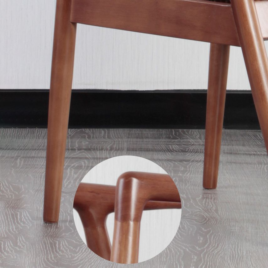 Wooden Dining Side Chairs Contemporary Style Parsons Dining Chair, 21'' Wide Clearhalo ' kitchen&dining_furn' 'Dining Chairs' 'Dining Tables & Seating' 'dining_chair' 'furn' 'furn_dining_chair' 'Furniture' 'furniture_dining_chair' 'Kitchen & Dining Furniture' 'kitchen' 1200x1200_4dd4d503-3826-4c24-9902-1c046fa9330b