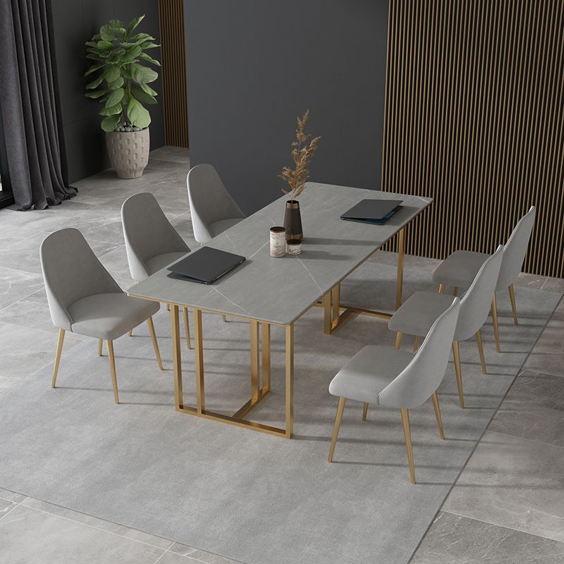 Tavolo da scrittura a casa di pietra sinterizzata tavola di incontri fissi industriale