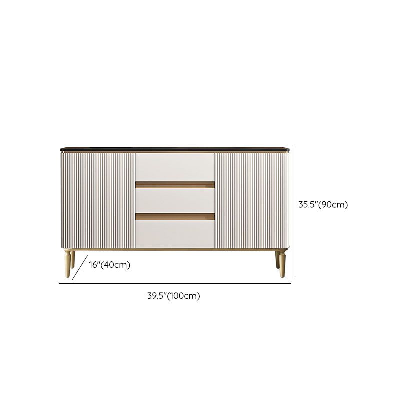 Glam a 2 porte sideboard buffet stand mobili inclusi per soggiorno