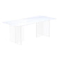 Modern 1/5 Pieces Dining Set Rectangle Stone Dining Table for Dining Room Clearhalo 'Dining Room Sets' 'Dining Tables & Seating' 'dining_room_set' 'furn' 'furn_dining_room_set' 'Furniture' 'Kitchen & Dining Furniture' 1200x1200_4dd9107f-129c-409a-8efd-1a30a63fe5db