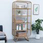 Modern Style Standard Bookcase Metal Bookshelf for Home Office