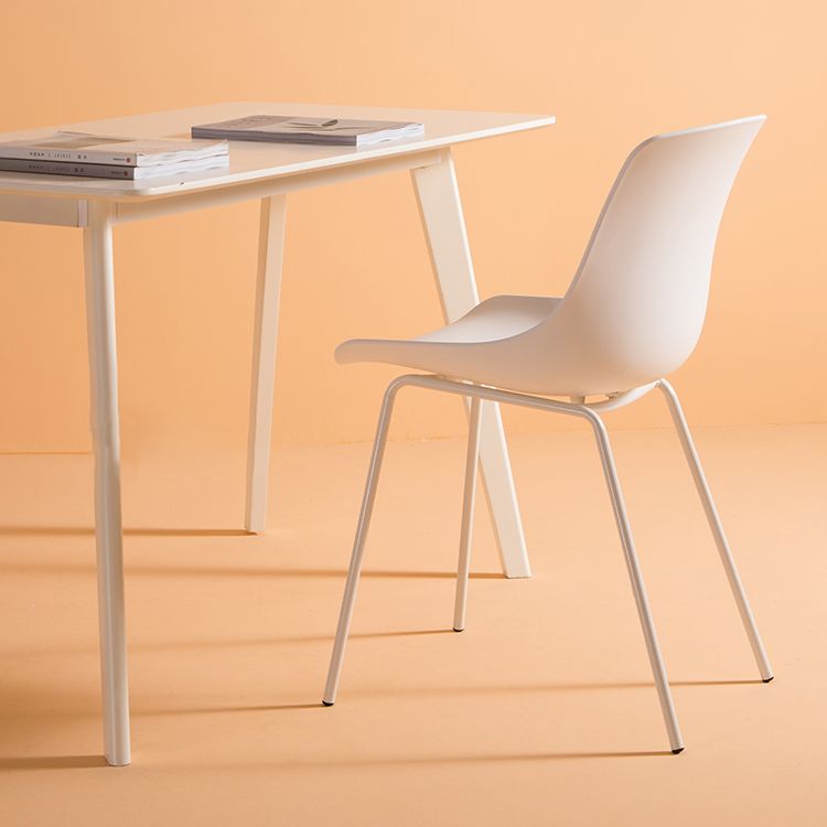 Modern Style Dining Chairs Dining Armless Side Chairs with Metal Legs Clearhalo ' kitchen&dining_furn' 'Dining Chairs' 'Dining Tables & Seating' 'dining_chair' 'furn' 'furn_dining_chair' 'Furniture' 'furniture_dining_chair' 'Kitchen & Dining Furniture' 'kitchen' 1200x1200_4dd95105-4ff5-4f8a-8e8b-a9bf88624314