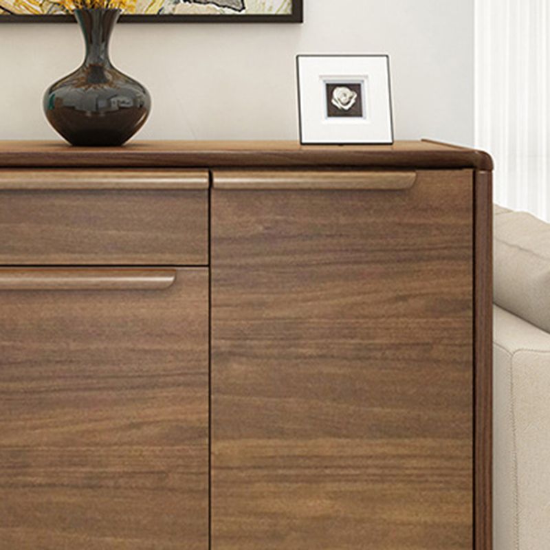 Industriële houten accentkastbar trekt rechte benen kast