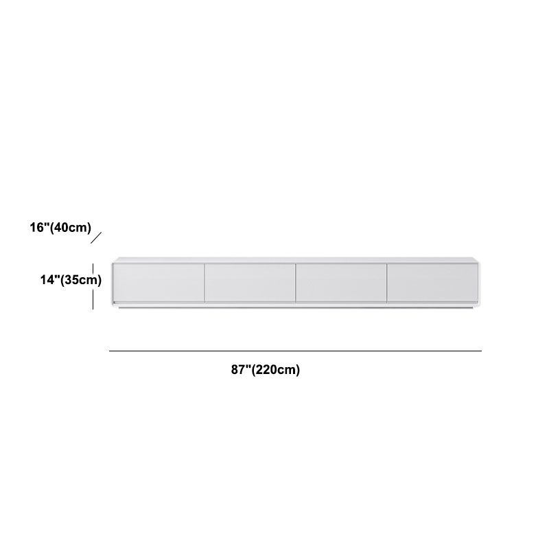 White TV Cabinet Simple Modern Combination Living Room Household Floor TV Cabinet Clearhalo 'furn' 'furn_tv_stands_entertainment_centers' 'Furniture' 'Living Room Furniture' 'TV Stands & Entertainment Centers' 'TV Stands & Media Storage Furniture' 'tv_stands_entertainment_centers' 1200x1200_4ddb8dd1-6ae3-4e5e-ad84-3b878d48582e