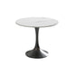 Traditional Luxury Dining Table Sintered Stone Round Table for Dining Room
