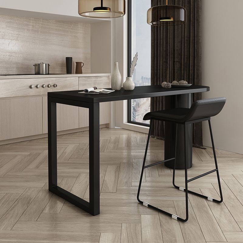 Modern Style Pub Dining Set 1/2 Pieces Solid Wood Counter Set