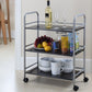 Open Shelves Kitchen Trolley Home Dining Modern Prep Table with Casters Clearhalo 'furn' 'furn_kitchen_islands_carts' 'Furniture' 'Kitchen & Dining Furniture' 'Kitchen Islands & Carts' 'kitchen_islands_carts' 1200x1200_4ddf80eb-fa60-4c43-b1da-fdcbe47a0482