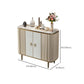 Glam Sideboard Cabinet Stone e Server a buffet ingegnerizzato in legno