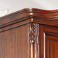 French Country Wardrobe Armoire Wood Wardrobe Closet for Bedroom
