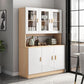 Contemporary Dining Hutch Faux Wood Buffet Cabinet with Doors Clearhalo 'Display & China Cabinets' 'display_china_cabinets' 'furn' 'furn_display_china_cabinets' 'Furniture' 'Kitchen & Dining Furniture' 1200x1200_4deb45ad-1101-4b6d-8292-7521a01ac499