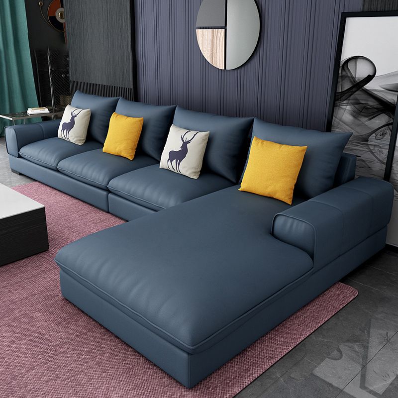 70"D Square Arms Sectionals with Removable Cushions for Living Room and Apartment Clearhalo 'furn' 'furn_sectionals' 'Furniture' 'furniture_sectionals' 'kitchen' 'kitchen_sectionals' 'Living Room Furniture' 'Sectionals' 1200x1200_4deceb47-9227-4138-bc3a-702048a501f7