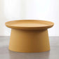 Scandinavian Round Tray Top Side End Table Plastic Pedestal End Table Clearhalo 'Coffee & Accent Tables' 'End & Side Tables' 'end_side_tables' 'furn' 'furn_end_side_tables' 'Furniture' 'Living Room Furniture' 1200x1200_4ded0570-26f2-4261-93fe-80bbb0acb41b