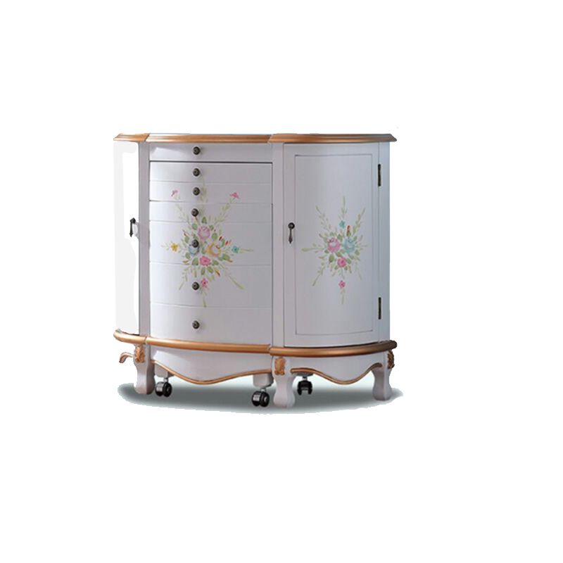 Victorian 1-Schubladen Eitelkeitssatz mit Stuhl und Spiegelverkederstisch