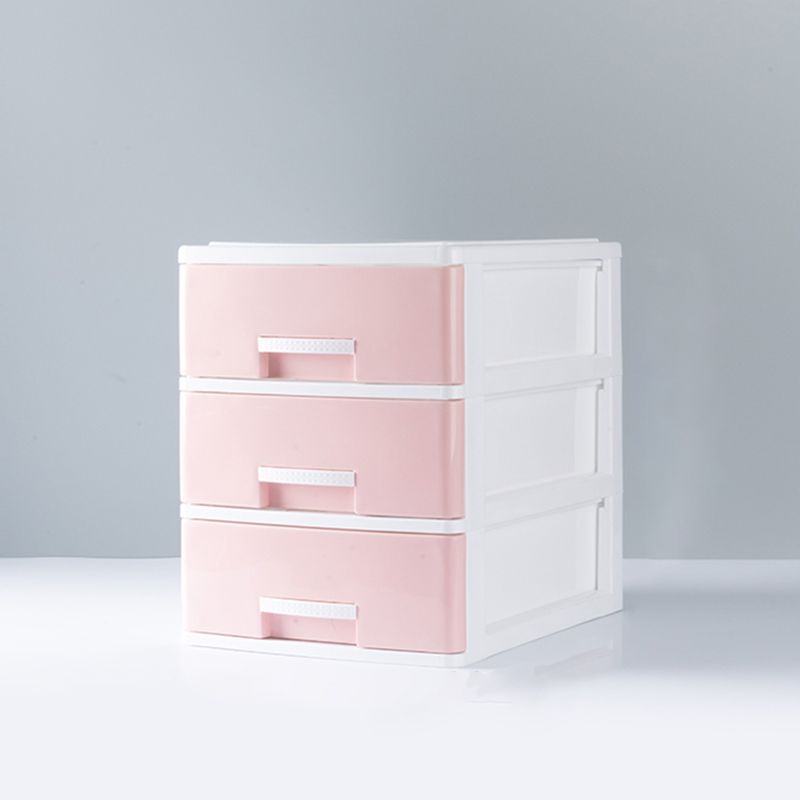 Modern Filing Cabinet Plastic Vertical Filing Cabinet with Drawers