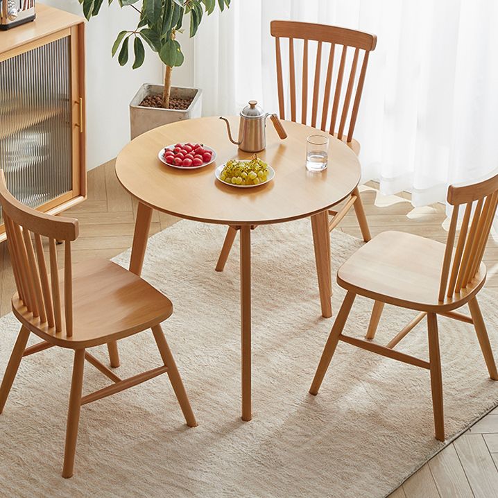 Solid Wood Dining Table Contemporary Style Dining Site Table with Tripod Base Clearhalo ' dining_table' 'Dining Tables & Seating' 'Dining Tables' 'furn' 'furn_dining_table' 'Furniture' 'furniture_dining_table' 'Kitchen & Dining Furniture' 'kitchen&dining_furn' 'kitchen' 'kitchen_dining_table' 1200x1200_4dfe25ee-8ff6-45db-bf37-61fdd9760d38