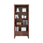 Style moderne à l'arrière fermé bibliothèque en bois standard pour salle d'étude